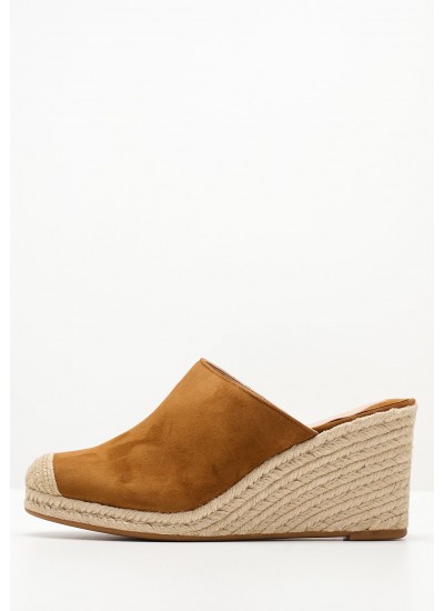 Women Mules Pennie.Esp Brown Buckskin Ralph Lauren