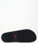 Men Flip Flops & Sandals Slide Black Rubber Ralph Lauren