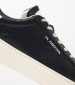 Ανδρικά Παπούτσια Casual 231050 Μαύρο Δέρμα La Martina