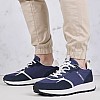 Men Casual Shoes M231010 Blue Buckskin La Martina Men Casual Shoes M231010 Blue Buckskin La Martina