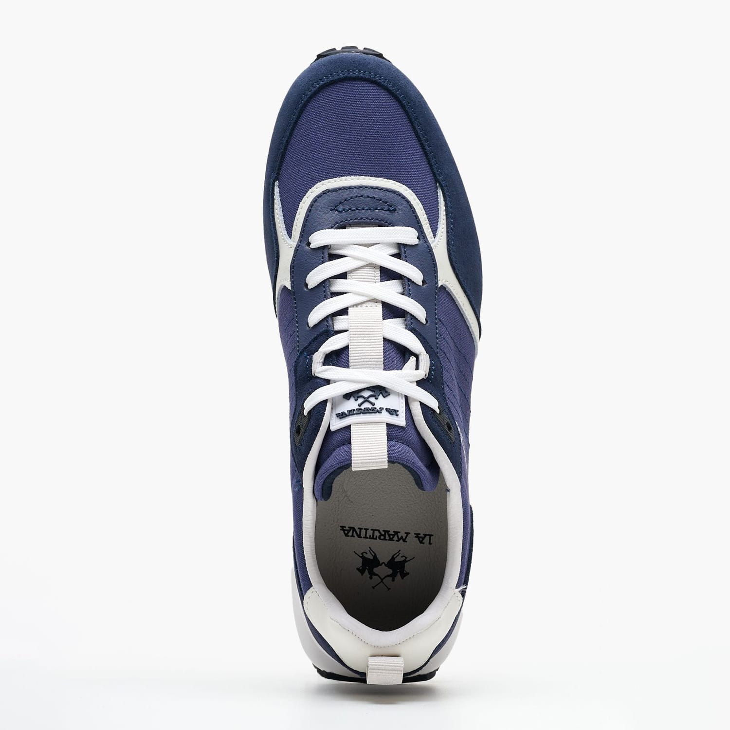 Men Casual Shoes M231010 Blue Buckskin La Martina Men Casual Shoes M231010 Blue Buckskin La Martina
