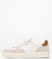 Men Casual Shoes M231053 White Leather La Martina