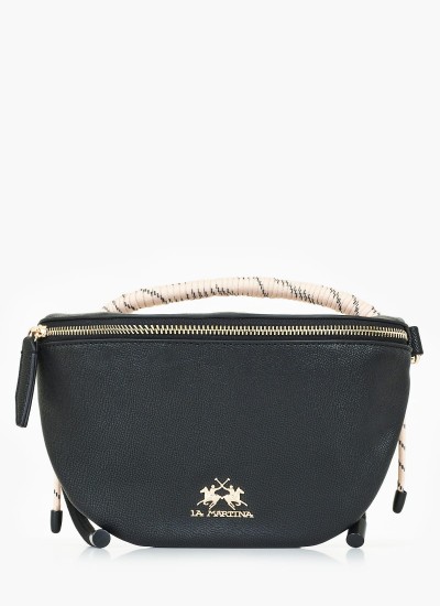 Γυναικείες Τσάντες Nerea Μαύρο ECOleather La Martina
