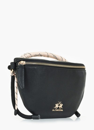 Γυναικείες Τσάντες Nerea Μαύρο ECOleather La Martina