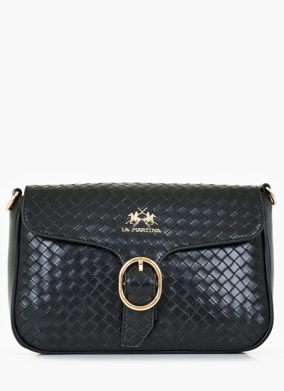 Γυναικείες Τσάντες Odelis Μαύρο ECOleather La Martina