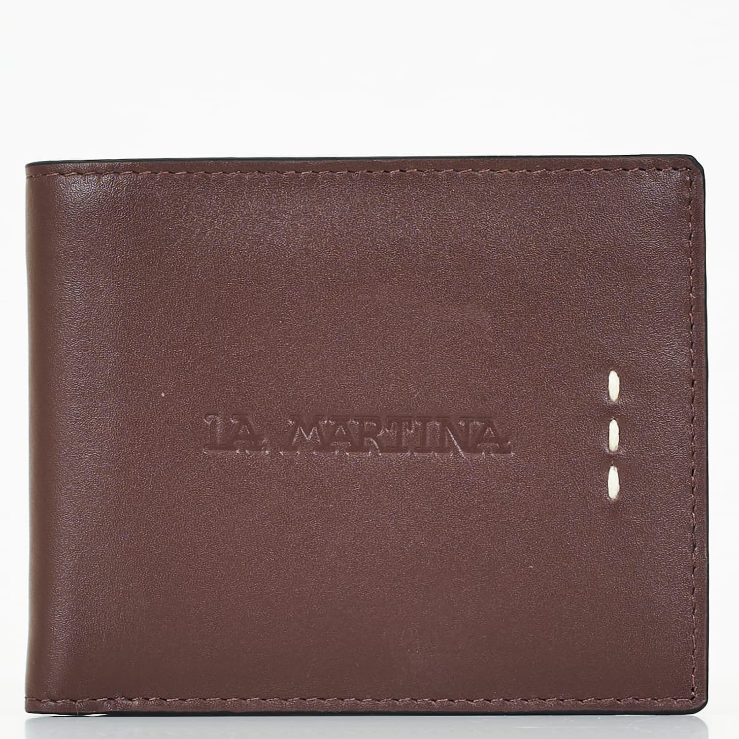 Men Wallets Pablo Brown Leather La Martina