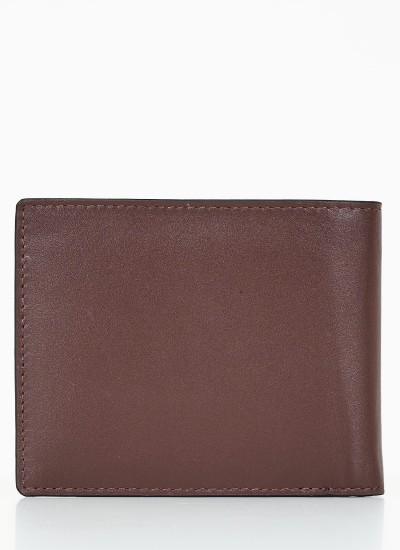 Men Wallets Esteban Black Leather La Martina