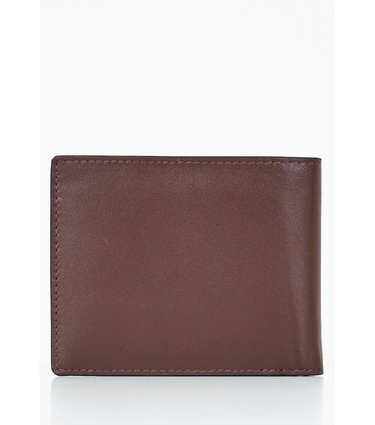 Men Wallets Pablo Brown Leather La Martina