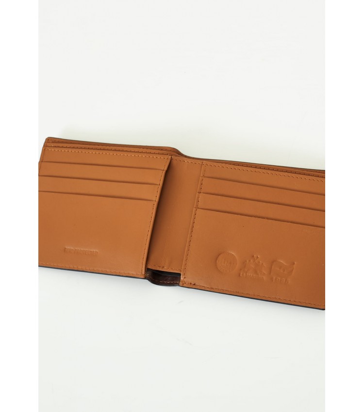 Men Wallets Pablo Brown Leather La Martina