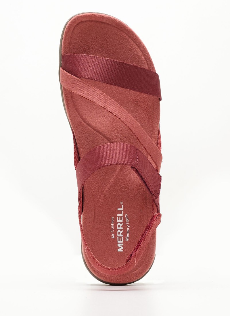 Women Flats from the Merrell brand District3 Bordo Fabric