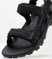 Men Flip Flops & Sandals Huntington Black Oily Leather Merrell