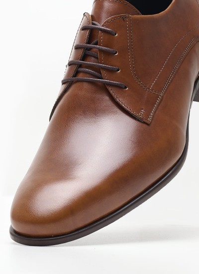 Men Shoes 4210 Brown Leather Perlamoda