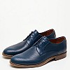 Men Shoes 2700 Blue Leather Damiani