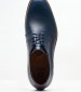 Men Shoes 2700 Blue Leather Damiani