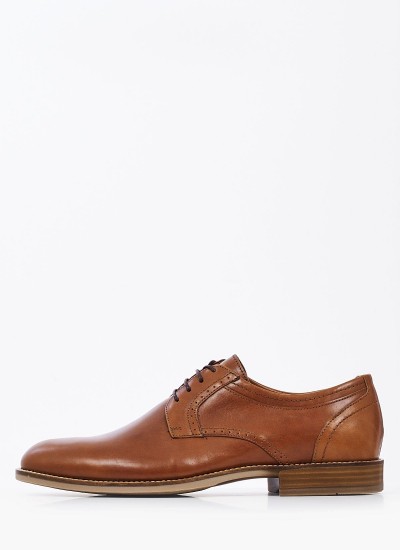 Men Shoes 4210 Brown Leather Perlamoda