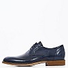 Men Shoes 2701.N Blue Leather Damiani Men Shoes 2701.N Blue Leather Damiani