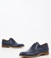 Men Shoes 2701.N Blue Leather Damiani