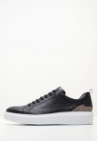 Men Casual Shoes 3402 Black Leather Damiani