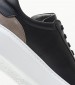 Men Casual Shoes 3402 Black Leather Damiani