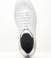 Men Casual Shoes 3402 White Leather Damiani