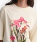 Women T-Shirts - Tops Iris Beige Cotton GANT