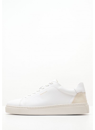 Women Casual Shoes Julice White Leather GANT