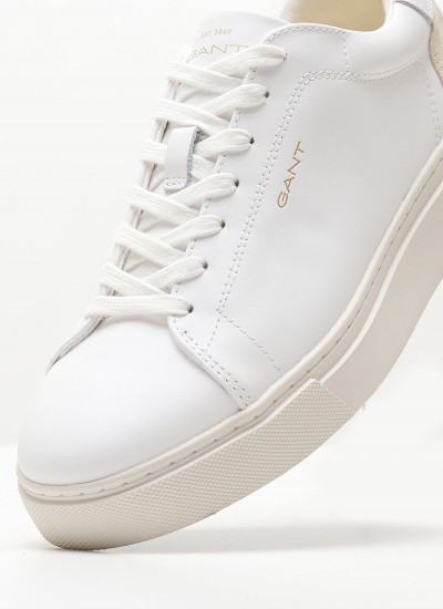 Women Casual Shoes Julice White Leather GANT