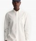 Men Shirts Linen.Shirt White Cotton GANT