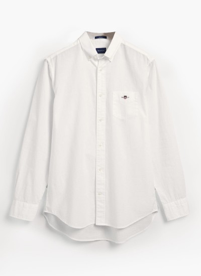 Ανδρικές Μπλούζες Donos222 Άσπρο Βαμβάκι Hugo