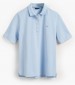 Women T-Shirts - Tops Polo.Original Blue Cotton GANT