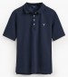 Women T-Shirts - Tops Polo.Original DarkBlue Cotton GANT