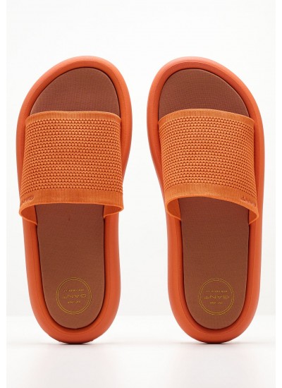 Γυναικεία Flats 8519 Άσπρο Δέρμα Frau