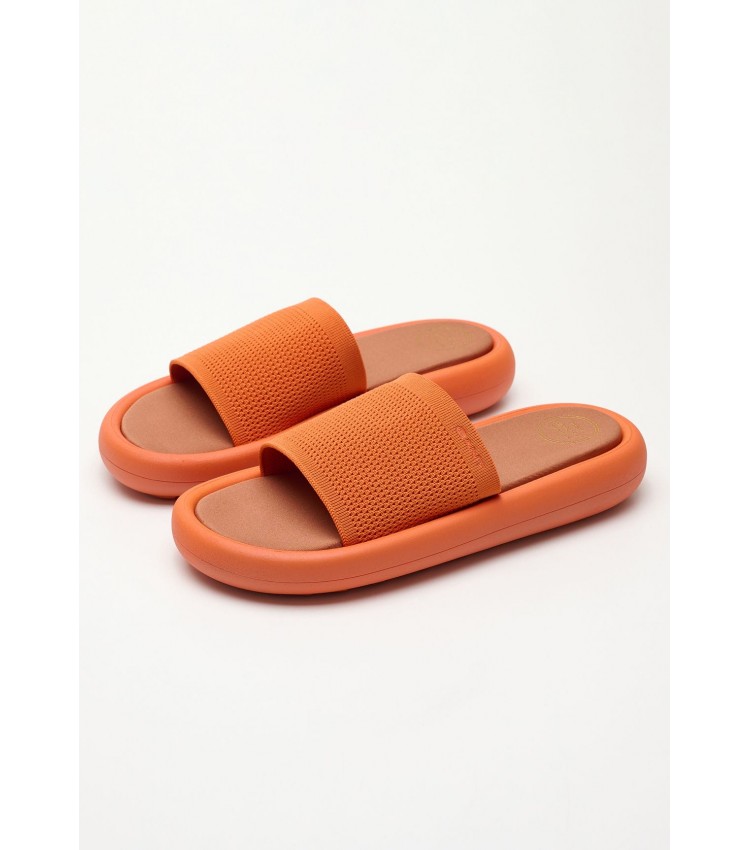 Women Flip Flops & Sandals Stayla Orange Fabric GANT