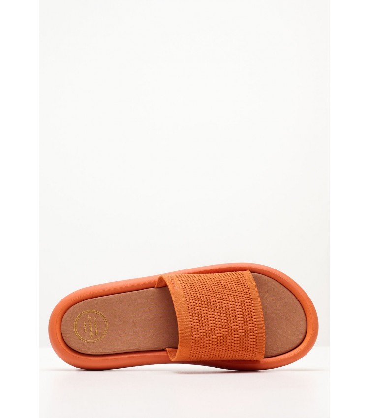 Women Flip Flops & Sandals Stayla Orange Fabric GANT