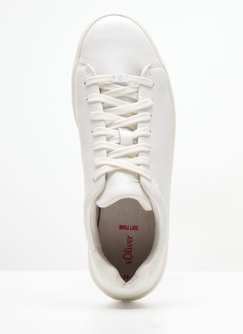 Men Casual Shoes from the S.Oliver brand 13640 White Leather