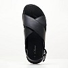 Men Flip Flops & Sandals 18100 Black Leather S.Oliver