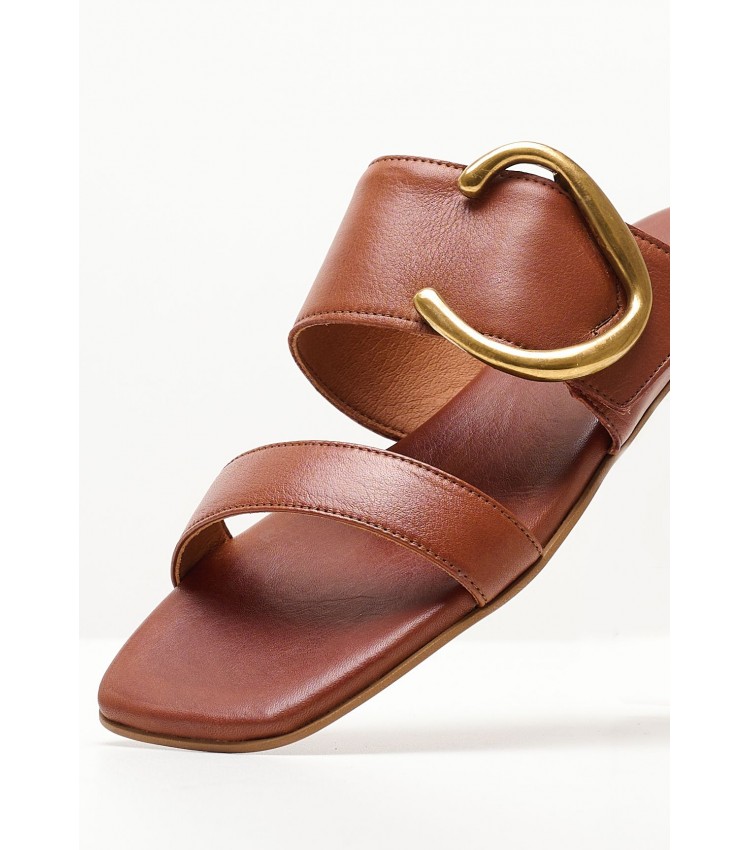 Women Flats A.206 Tabba Leather Komis and Komis