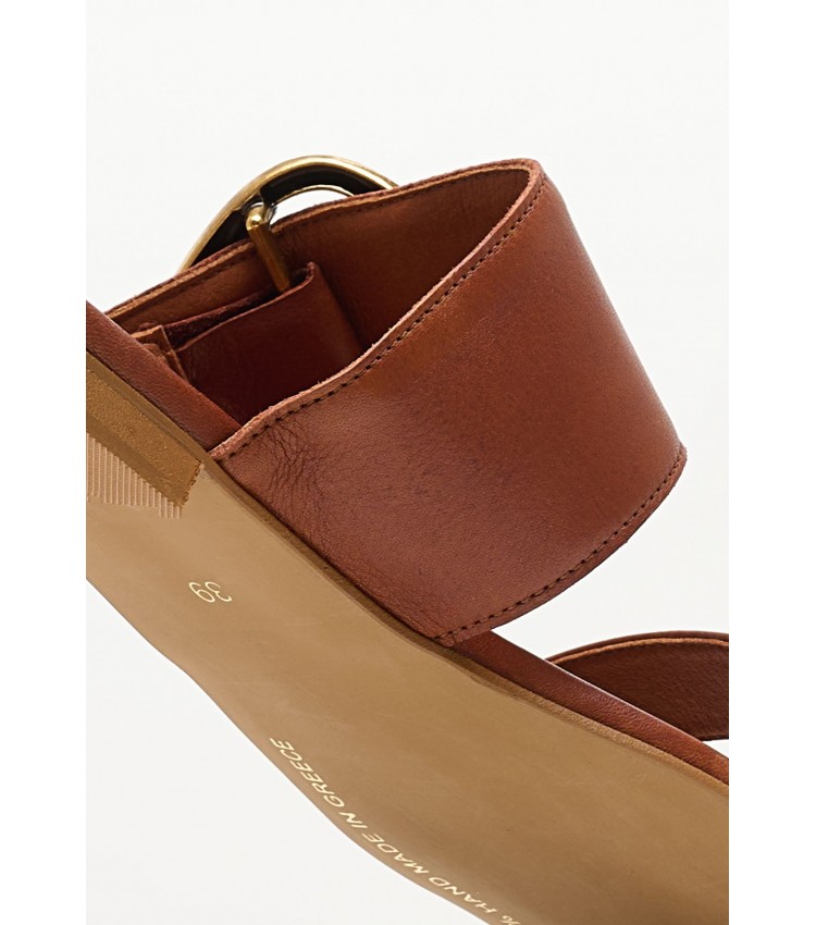 Women Flats A.206 Tabba Leather Komis and Komis