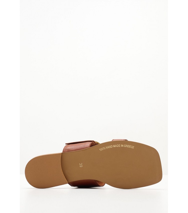 Women Flats A.206 Tabba Leather Komis and Komis