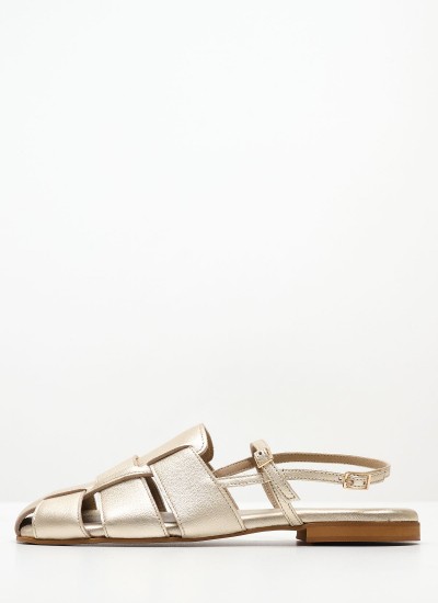 Women Sandal High Mamba.Pat Beige Shiny Leather Jeffrey Campbell