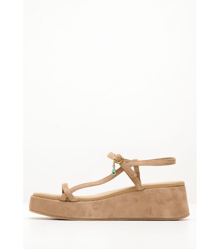 Women Platforms Low A78 Tabba Buckskin Komis and Komis