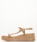 Women Platforms Low A78 Tabba Buckskin Komis and Komis