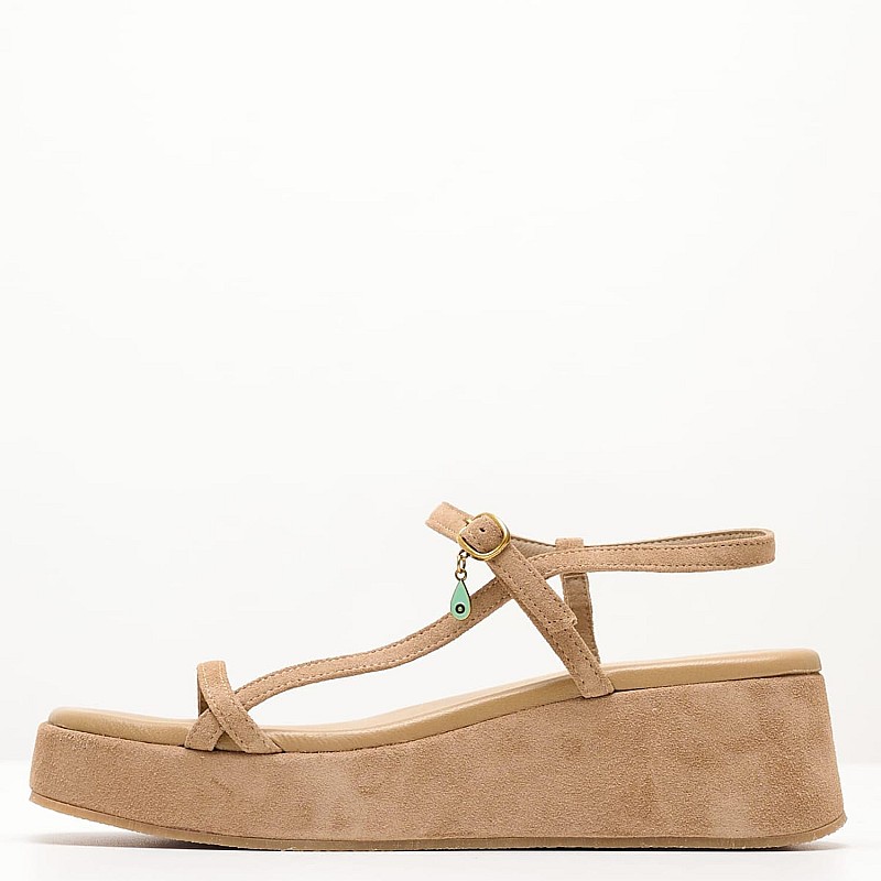 Women Platforms Low A78 Tabba Buckskin Komis and Komis