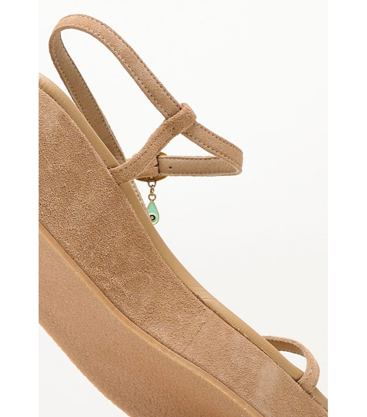 Women Platforms Low A78 Tabba Buckskin Komis and Komis