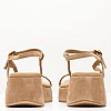 Women Platforms Low A78 Tabba Buckskin Komis and Komis Women Platforms Low A78 Tabba Buckskin Komis and Komis