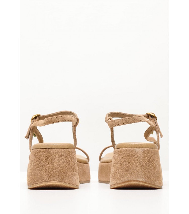 Women Platforms Low A78 Tabba Buckskin Komis and Komis