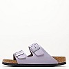 Γυναικεία Flats Arizona.Fog Μωβ Δέρμα Birkenstock Γυναικεία Flats Arizona.Fog Μωβ Δέρμα Birkenstock