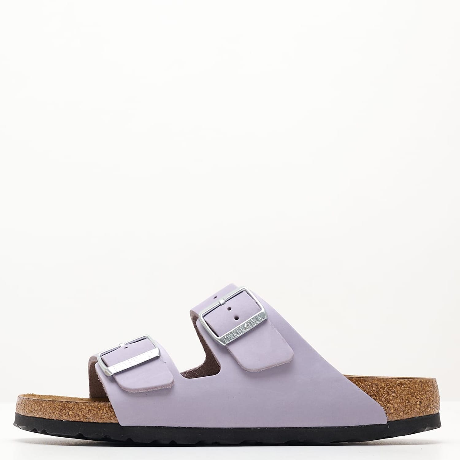Γυναικεία Flats Arizona.Fog Μωβ Δέρμα Birkenstock Γυναικεία Flats Arizona.Fog Μωβ Δέρμα Birkenstock