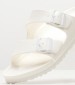 Women Flip Flops & Sandals Arizona.Row White Rubber Birkenstock