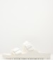 Women Flip Flops & Sandals Arizona.Row White Rubber Birkenstock